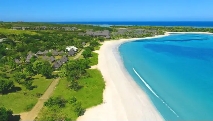 Labasa city view with tropical scenery and vibrant Fijian landscape