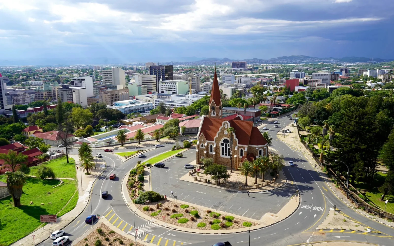 Windhoek Cityscape - Namibia’s Capital with a Blend of Nature and Culture