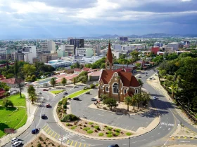 Windhoek Cityscape - Namibia’s Capital with a Blend of Nature and Culture